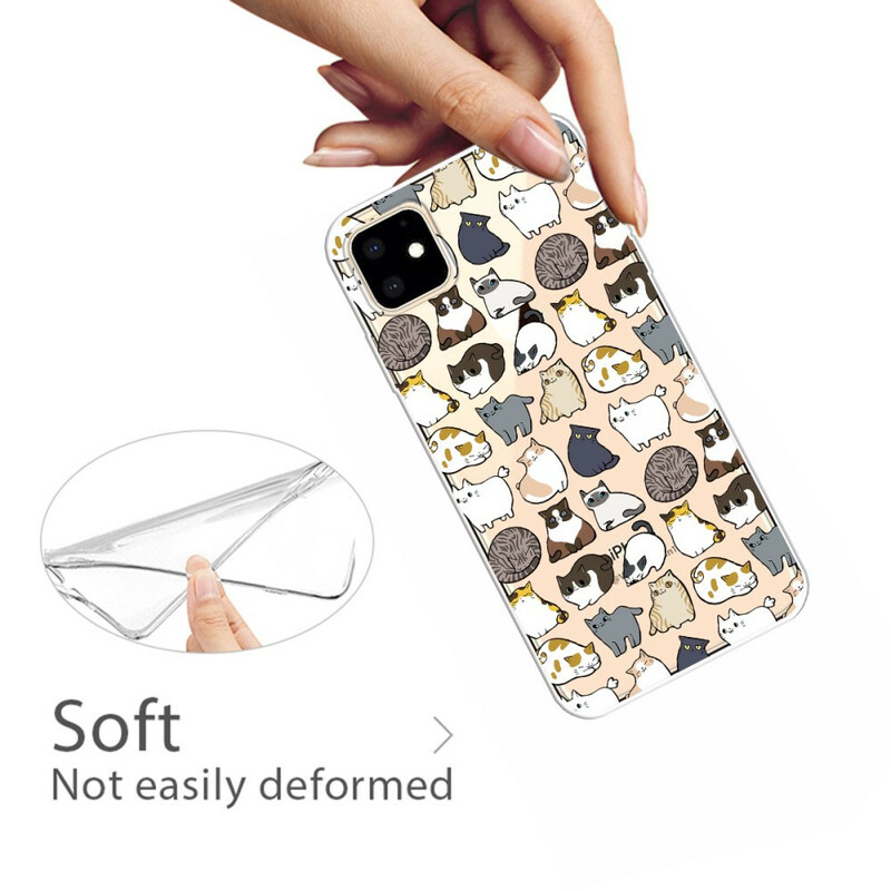 iPhone Cover 11 Top Katzen