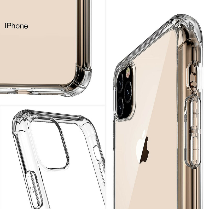 Transparentes iPhone 11 Pro Max Cover LEEU Design