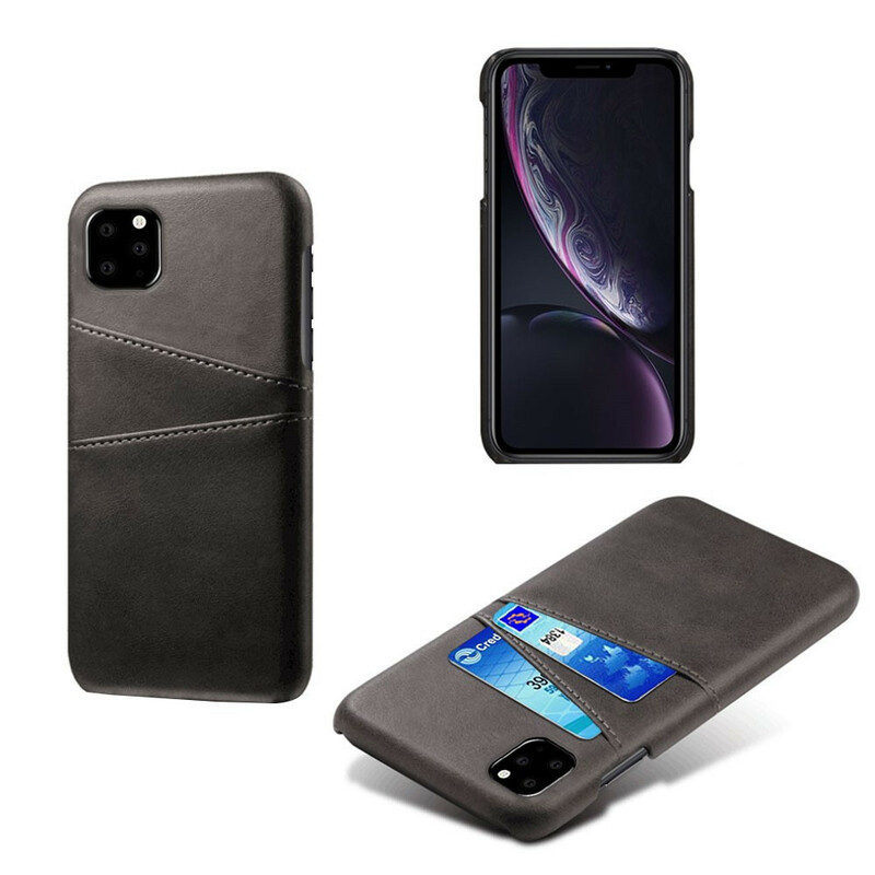 iPhone 11 Pro Max Cover Doppelte Kartenhülle