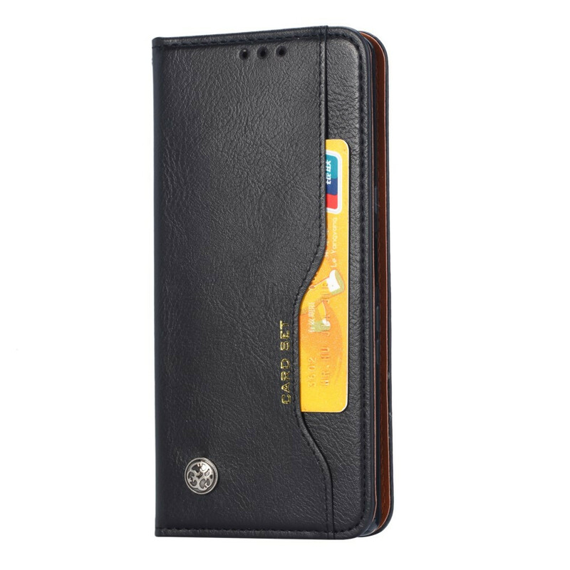 Flip Cover iPhone 11 Pro Max Kunstleder Kartenhalter