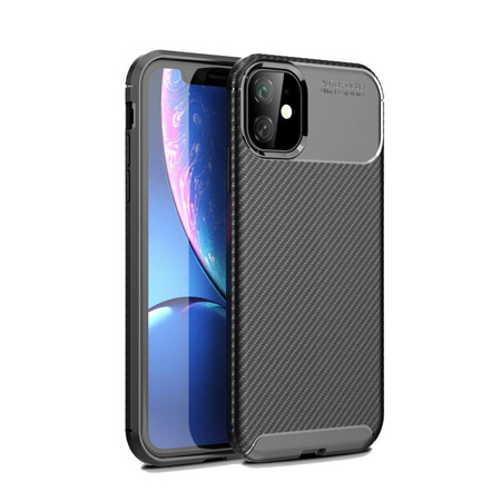 iPhone 11 Flexible Kohlefaser Texture Hülle