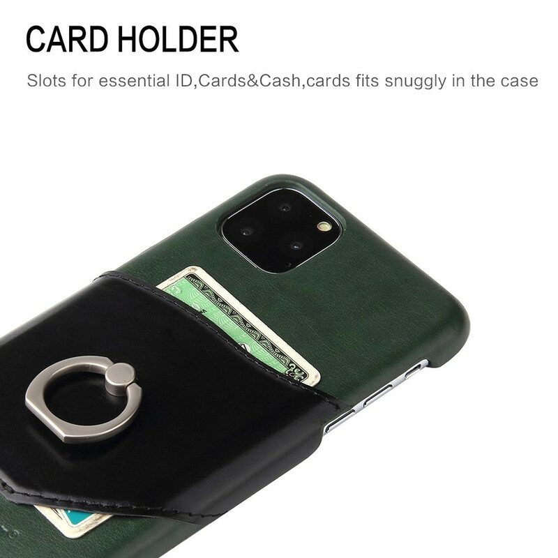 iPhone 11 Pro Cover Kartenhalter und Haltering Fierre Shann