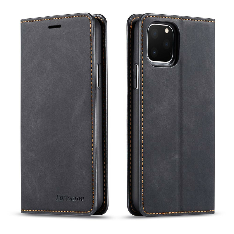 Flip Cover iPhone 11 Pro Lederoptik FORWENW