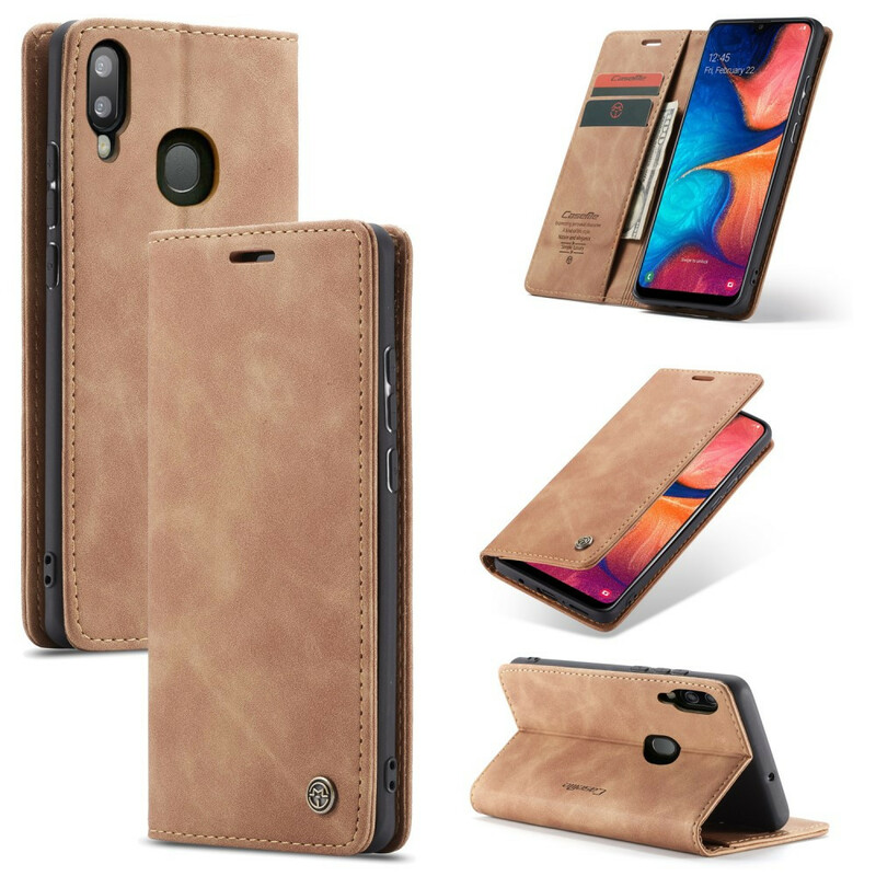 Flip Cover Samsung Galaxy A30 CASEME Kunstleder