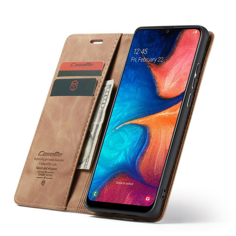 Flip Cover Samsung Galaxy A30 CASEME Kunstleder