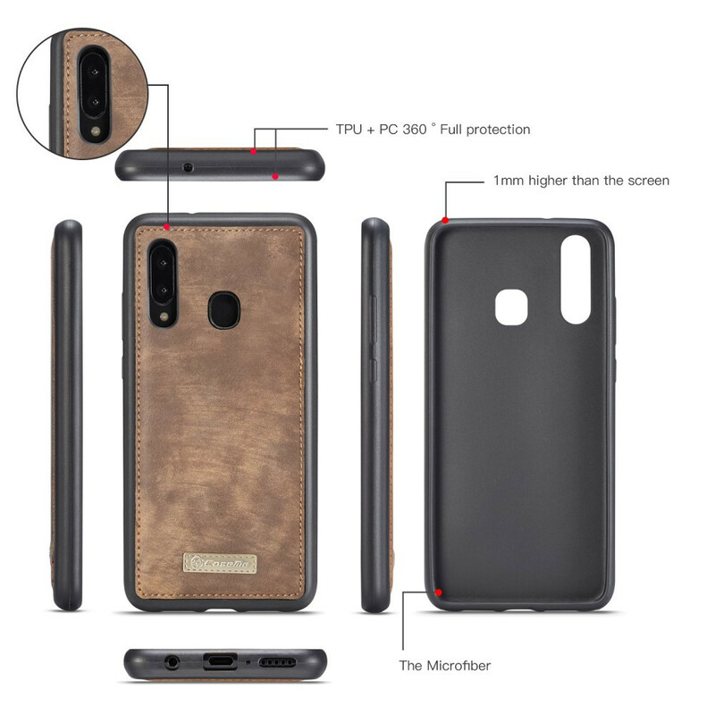 Samsung Galaxy A30 CASEME Hülle Abnehmbare Hülle