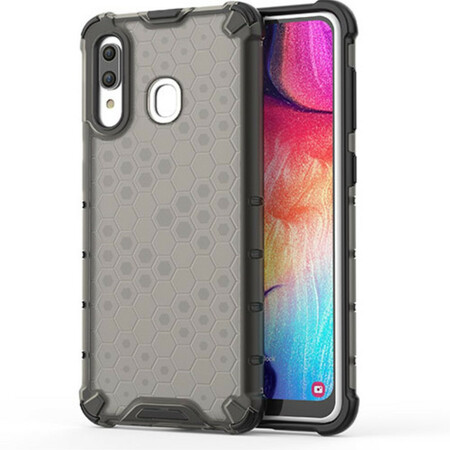 Samsung Galaxy A30 Hülle im Wabenmuster