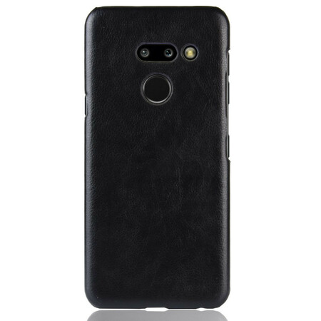 LG G8 ThinQ Cover Lederoptik Litschi