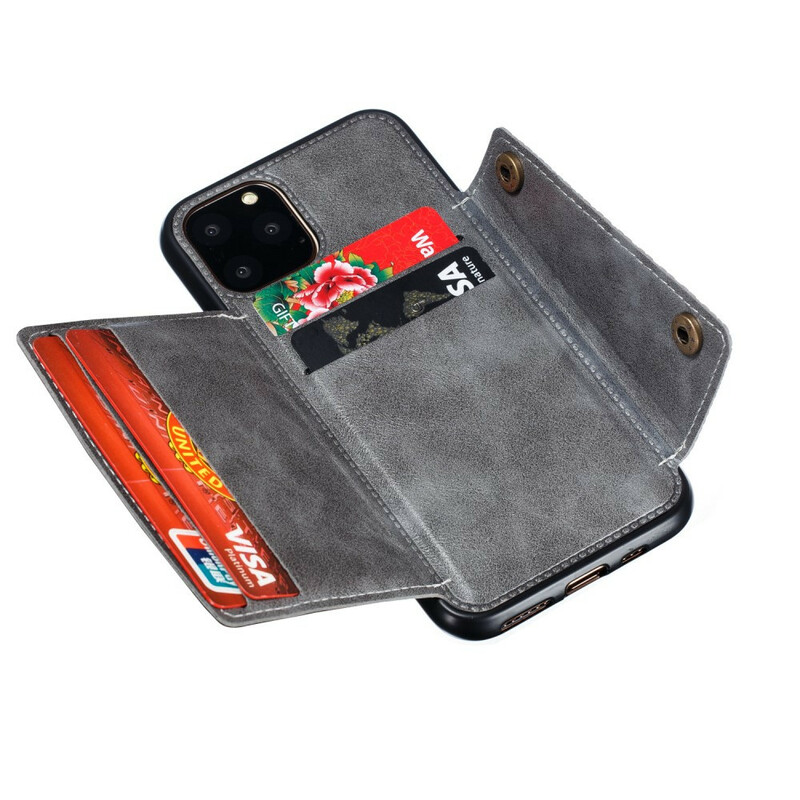 iPhone 11 Pro Max Snap Wallet Cover