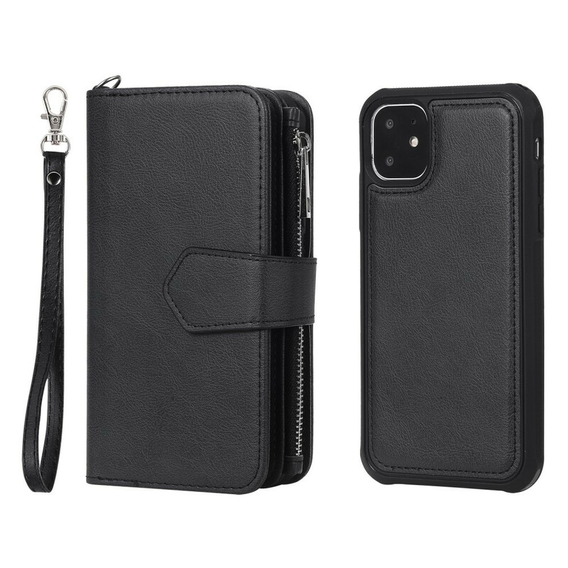 iPhone 11 Hülle Abnehmbare Hülle Brieftasche iPhone 11 Hülle Abnehmbare Hülle Brieftasche