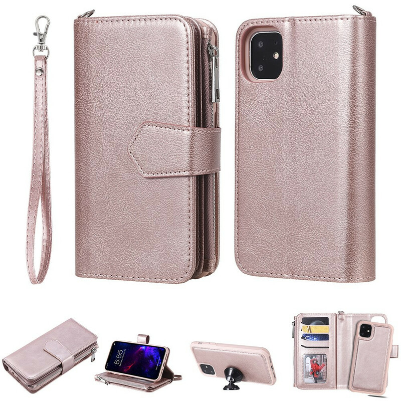 iPhone 11 Hülle Abnehmbare Hülle Brieftasche