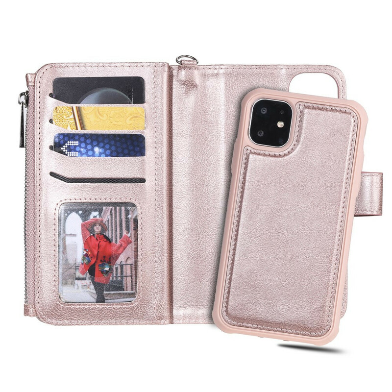 iPhone 11 Hülle Abnehmbare Hülle Brieftasche