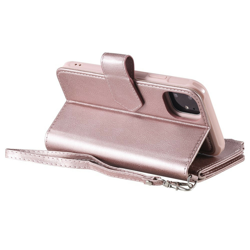 iPhone 11 Hülle Abnehmbare Hülle Brieftasche