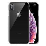 Transparentes iPhone XS Max Cover LEEU Schutzkissen