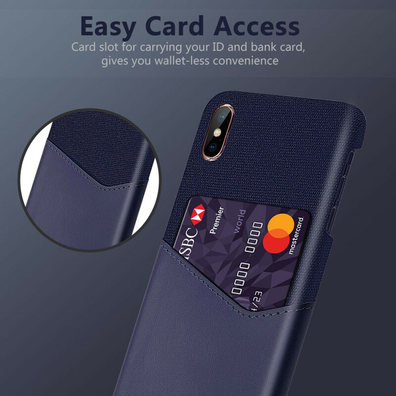 iPhone XS Max Cover Kartenhalter KSQ
