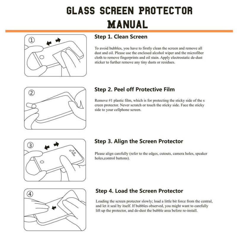 Schutz aus gehärtetem Glas für den Bildschirm des iPhone 11 ENKAY