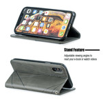 Flip Cover iPhone X Style Künstlerin