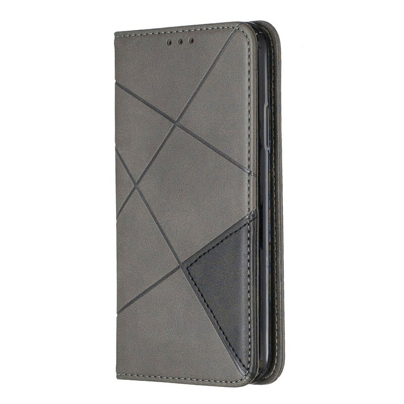 Flip Cover iPhone X Style Künstlerin