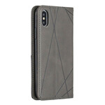 Flip Cover iPhone X Style Künstlerin