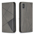 Flip Cover iPhone X Style Künstlerin
