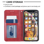 Flip Cover iPhone X Style Künstlerin