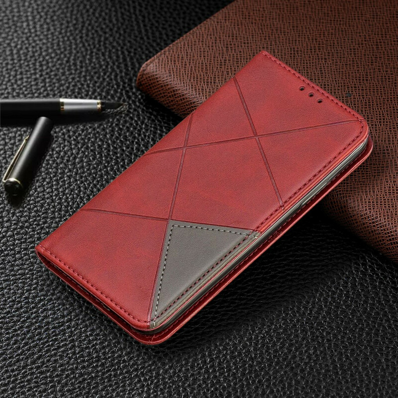 Flip Cover iPhone X Style Künstlerin