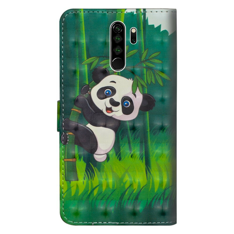 Xiaomi Redmi Note 8 Pro Hülle Panda und Bambus