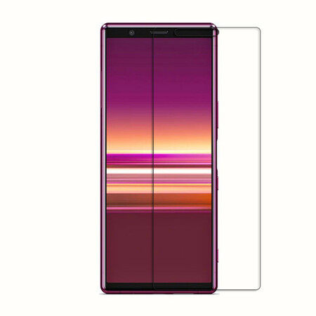 Schutz aus gehärtetem Glas (0,3 mm) für den Bildschirm des Sony Xperia 5