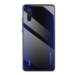 Xiaomi Mi 9 Lite Cover Gehärtetes Glas Kohlefaser