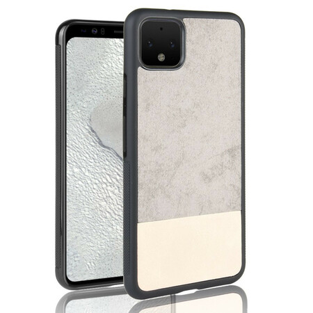 Cover Google Pixel 4 Zweifarbig Kunstleder