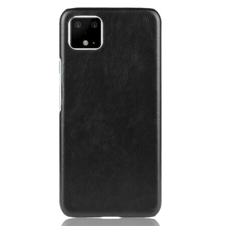 Cover Google Pixel 4 XL Lederoptik Litschi