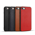 iPhone 8 / 7 Hülle aus echtem Litschi-Leder