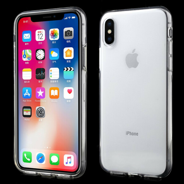 Transparentes, weiches iPhone X Cover