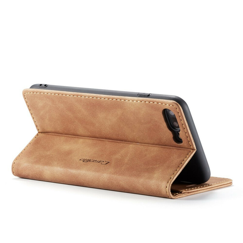 Flip Cover iPhone 8 Plus / 7 Plus CASEME Kunstleder