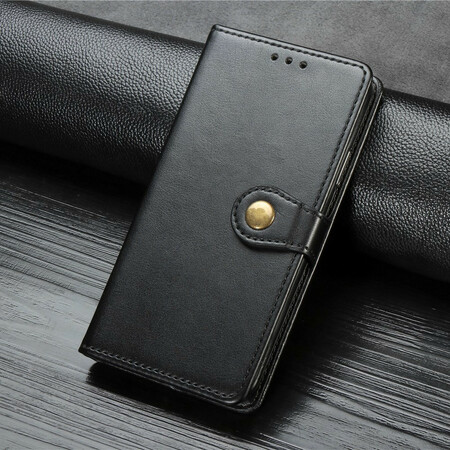 iPhone 8 Plus / 7 Plus Hülle aus Kunstleder mit Vintage-Verschluss