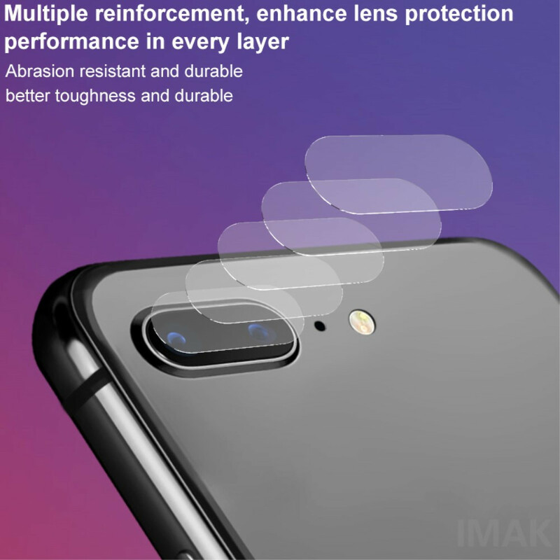 iPhone 8 Plus / 7 Plus Linsenschutz aus gehärtetem Glas IMAK