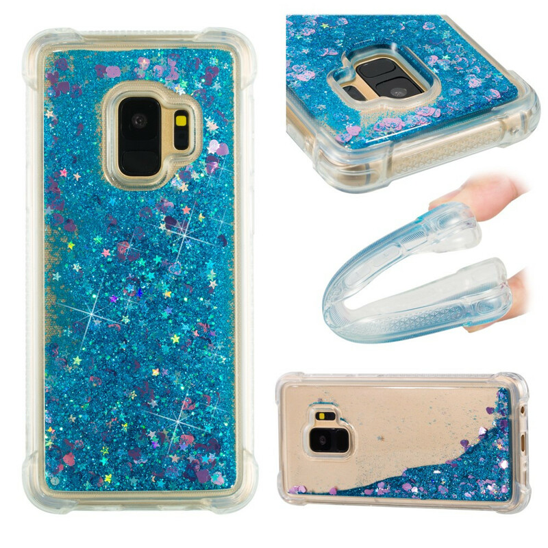 Samsung Galaxy S9 Glitter Premium Cover