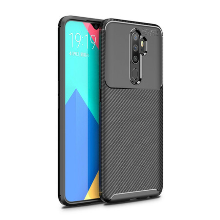 Oppo A9 2020 Flexible Kohlefaser Cover