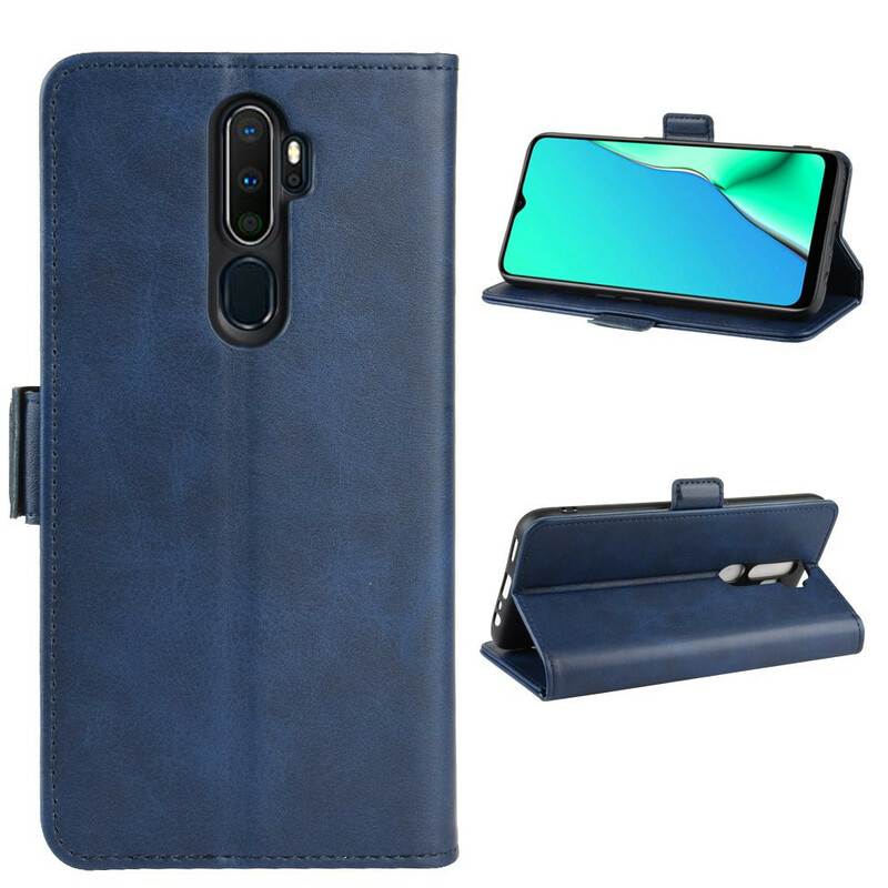 Hülle Oppo A9 2020 Premium-Lederoptik Hülle Oppo A9 2020 Premium-Lederoptik
