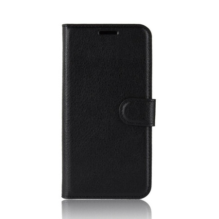 Hülle Oppo A9 2020 Kunstleder Litschi