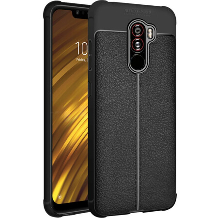 Hülle Xiaomi Pocophone F1 IMAK Kunstleder Couture