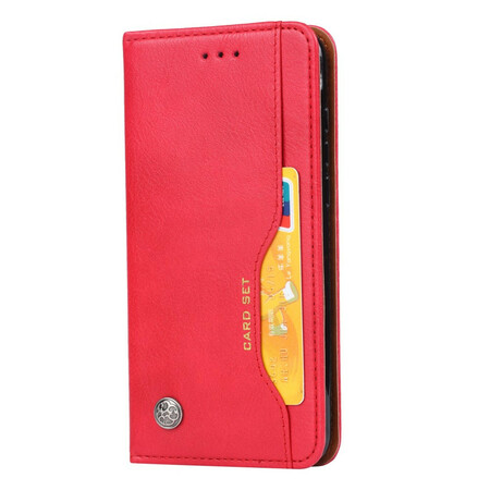 Flip Cover Huawei P Smart Z / Honor 9X Kunstleder Kartenetui