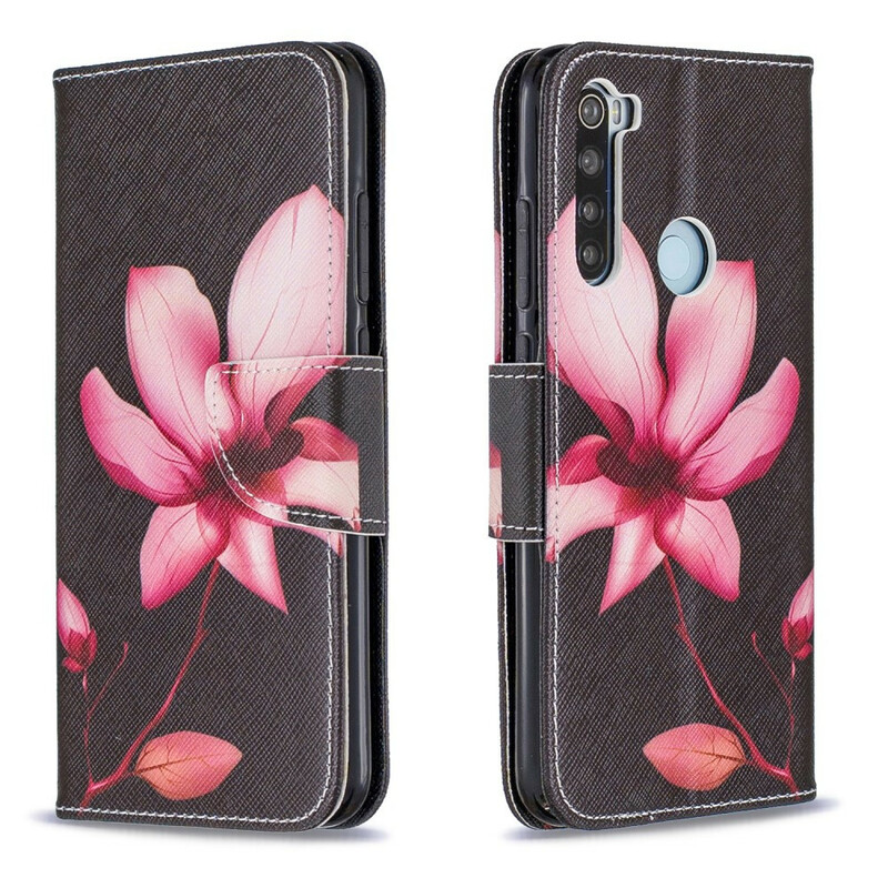 Xiaomi Redmi Note 8 Hülle Blume Rosa