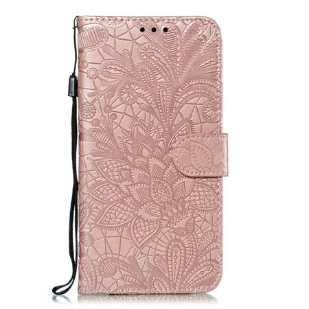 Huawei P Smart Z / Honor 9X Tribal Flowers RiemenHülle