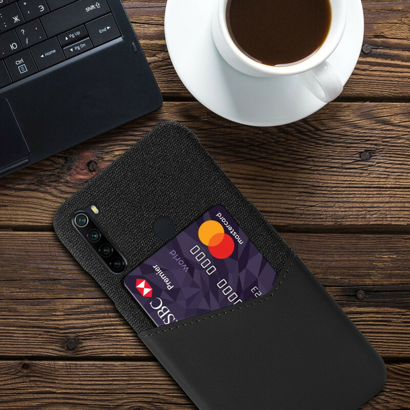 Hülle Xiaomi Redmi Note 8 Kartenhalter KSQ