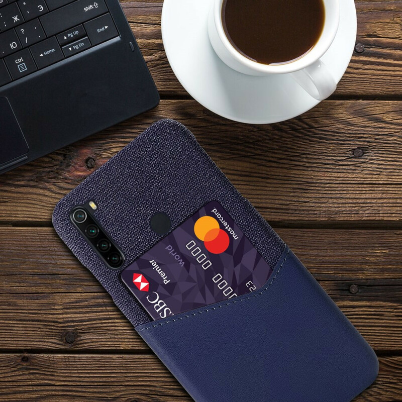 Hülle Xiaomi Redmi Note 8 Kartenhalter KSQ