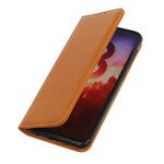 Flip Cover Xiaomi Redmi Note 8 Spaltleder Klassisch