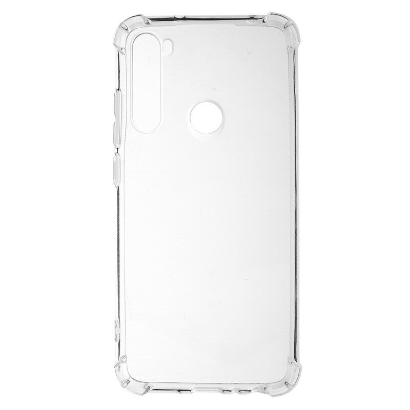Xiaomi Redmi Note 8 Cover Transparent Verstärkte Ecken