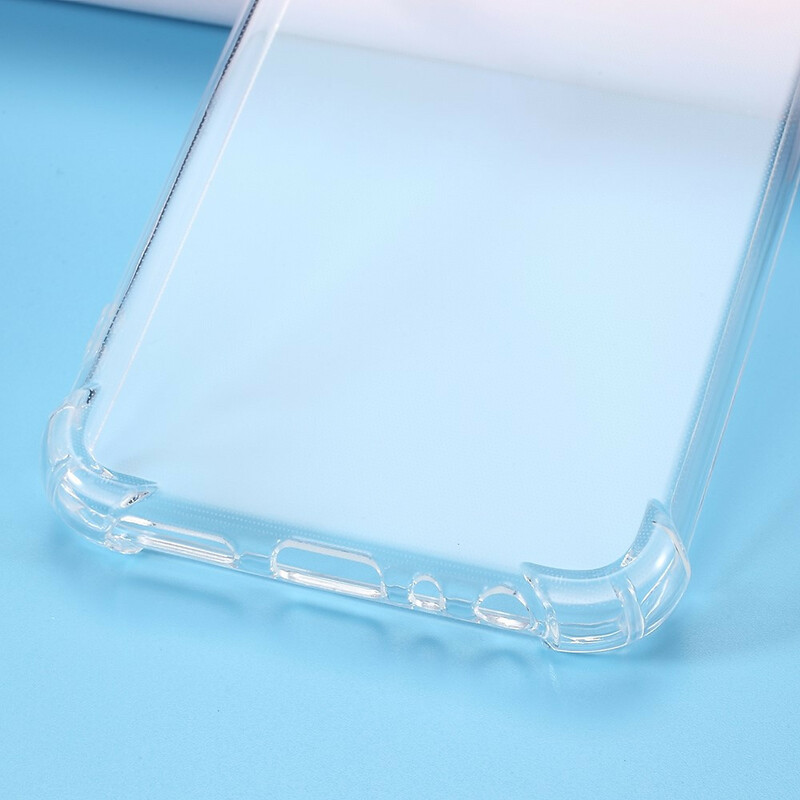 Xiaomi Redmi Note 8 Cover Transparent Verstärkte Ecken