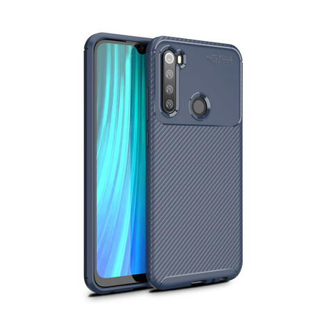 Xiaomi Redmi Note 8 Flexible Kohlefaser Texture Cover